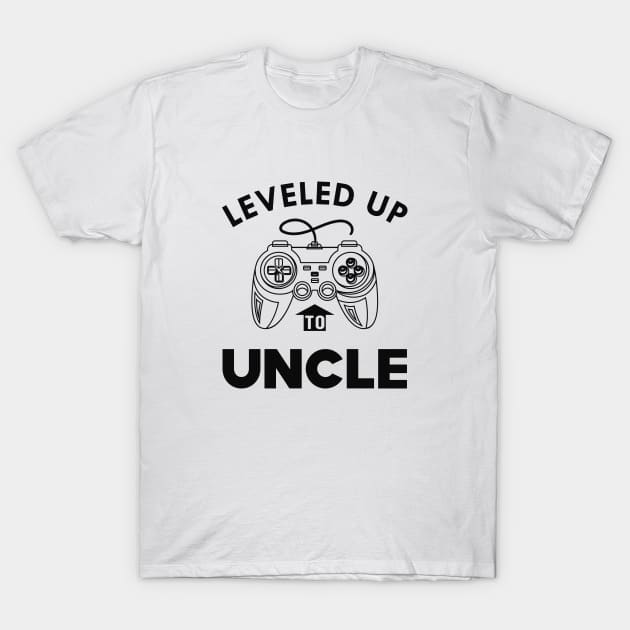 New Uncle - Leveled up to uncle T-Shirt by KC Happy Shop